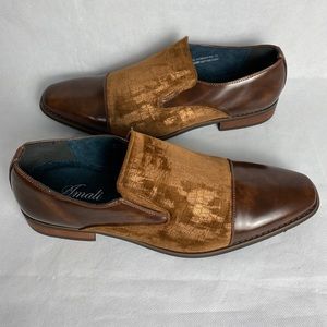 Amali shoes men size 14 leather brown